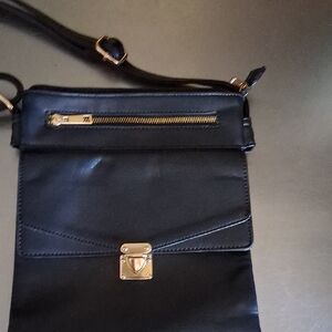 Elegant Black Crossbody Bag